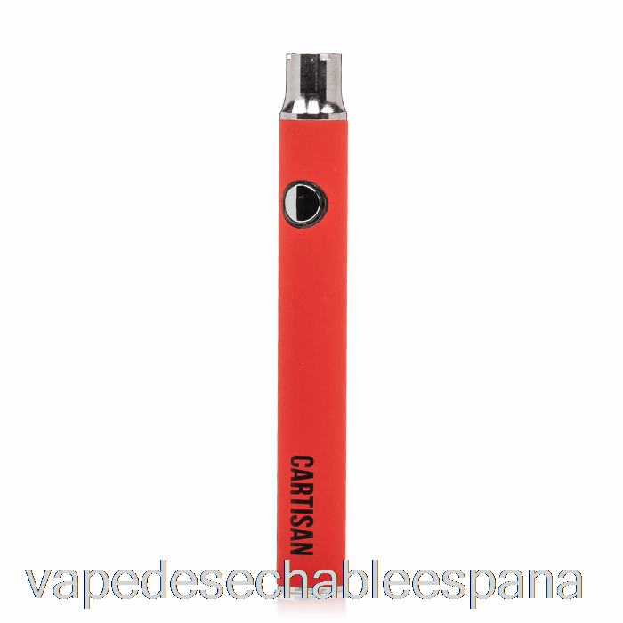 Vape Desechable España Carisano Boton Vv 350 510 Bateria Rojo